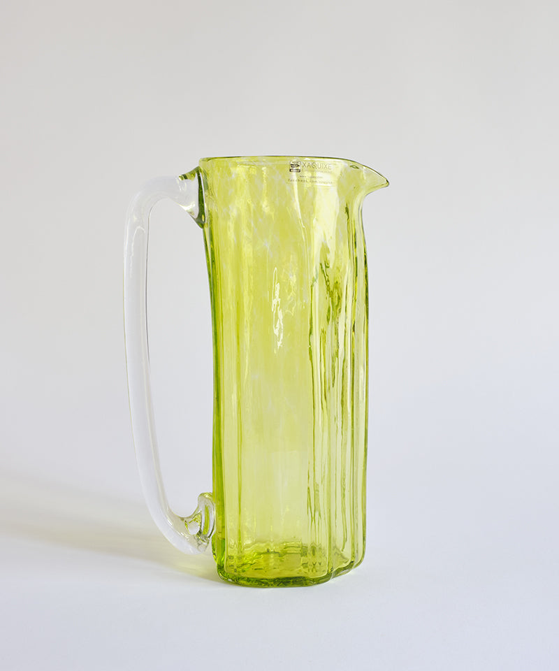 Limón Large Glass Pitcher / Xaquixe / Butaque