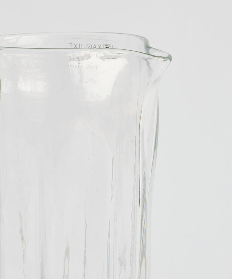 Clear Small Glass Pitcher / Xaquixe / Butaque