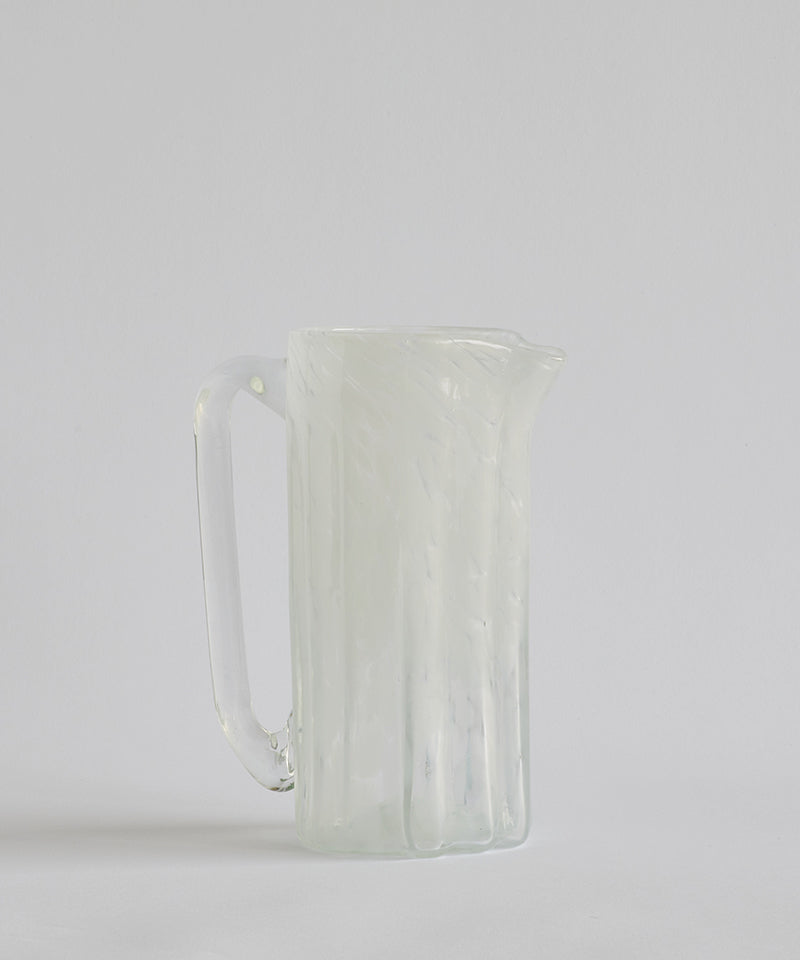 Alabaster Small Glass Pitcher
