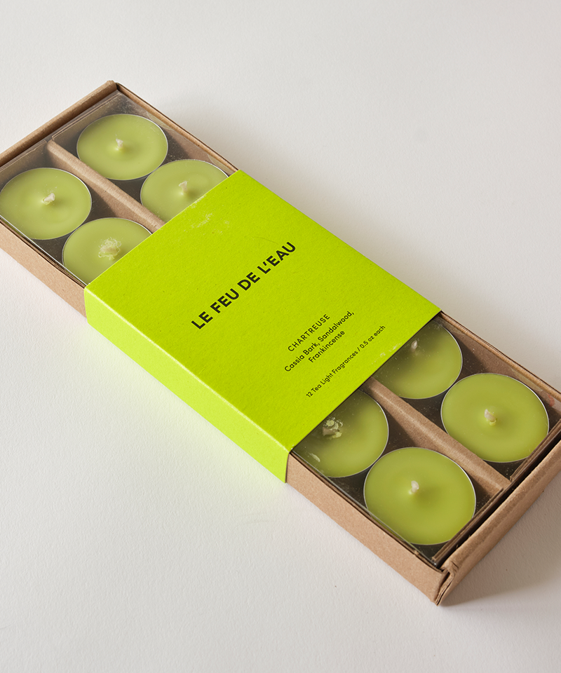 Chartreuse Tea Lights