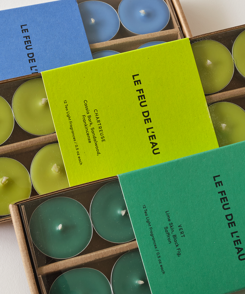 Chartreuse Tea Lights