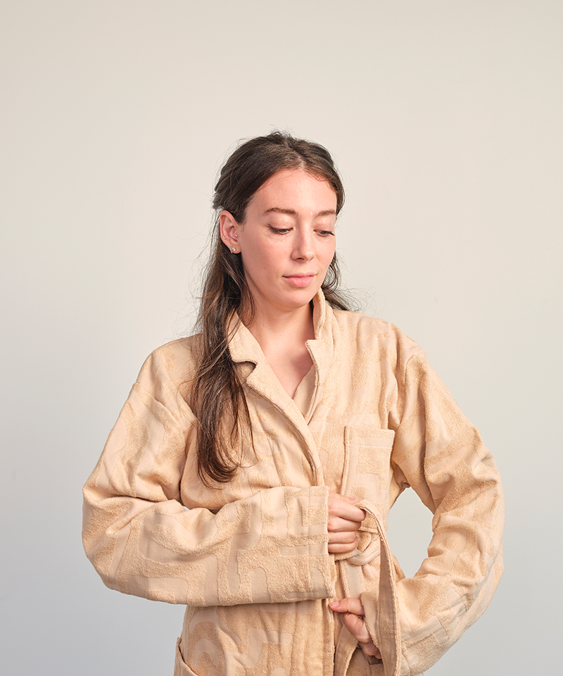 Beige Kalahara Long Robe