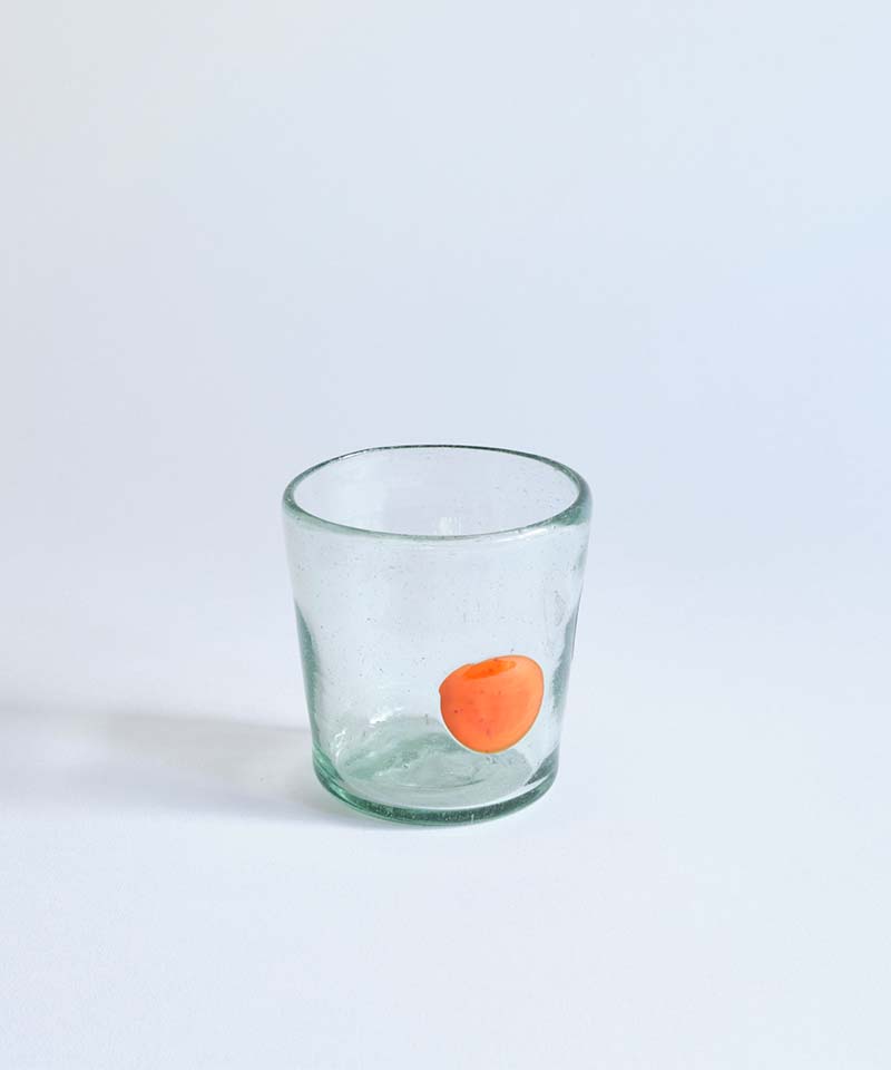Lunares Glass M in Orange