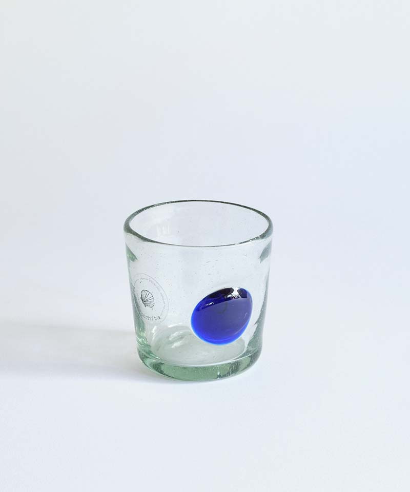 Lunares Glass M in Cobalto