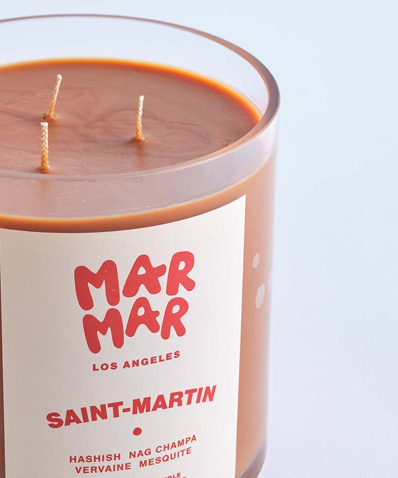 3 Wick Saint-Martin Candle