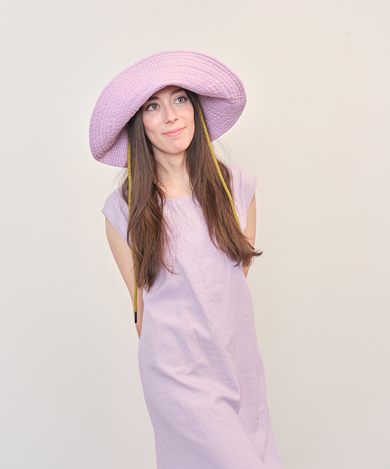 Camel Brim Canvas Hat