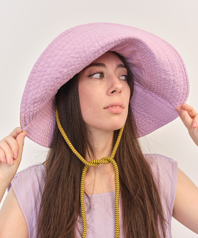 Camel Brim Canvas Hat