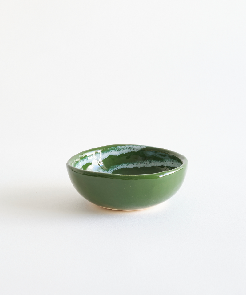 Vida Bowl Chiquito in Verde/Blanco