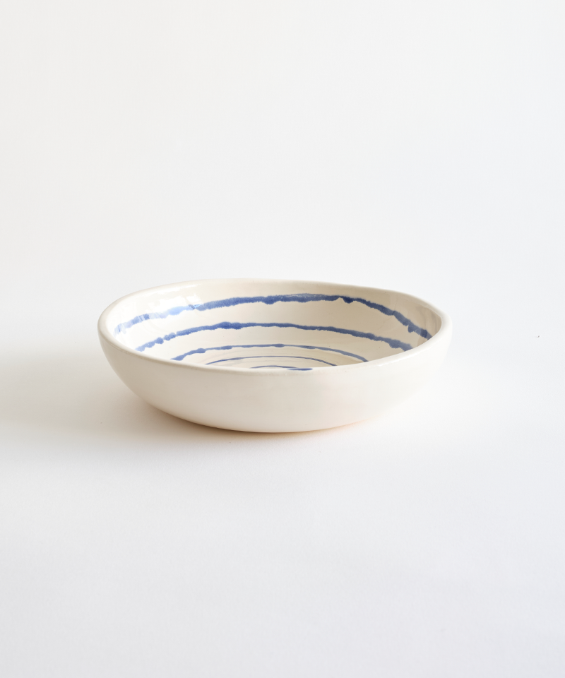 Vida Bowl in Leche/Azul