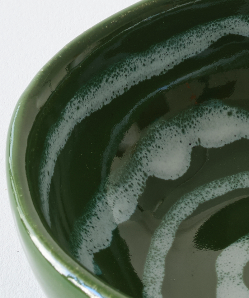 Vida Bowl Chiquito in Verde/Blanco