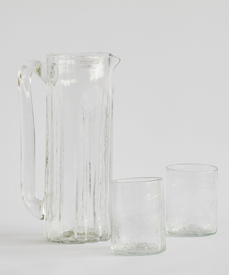 Clear Large Glass Pitcher