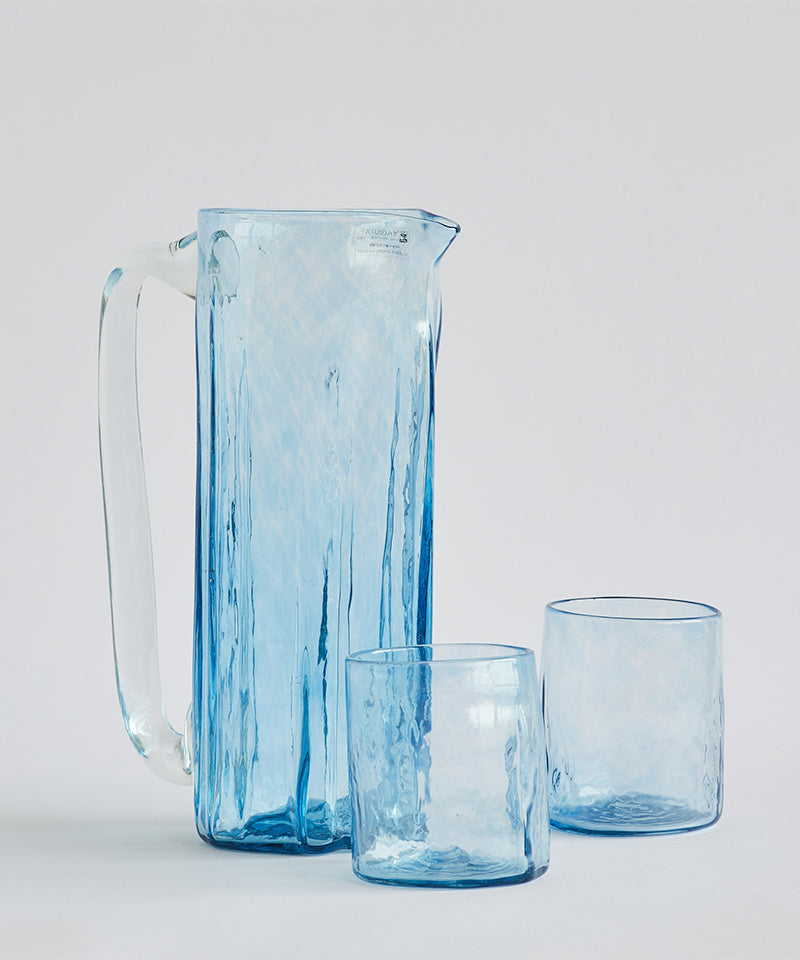 Limón Large Glass Pitcher / Xaquixe / Butaque