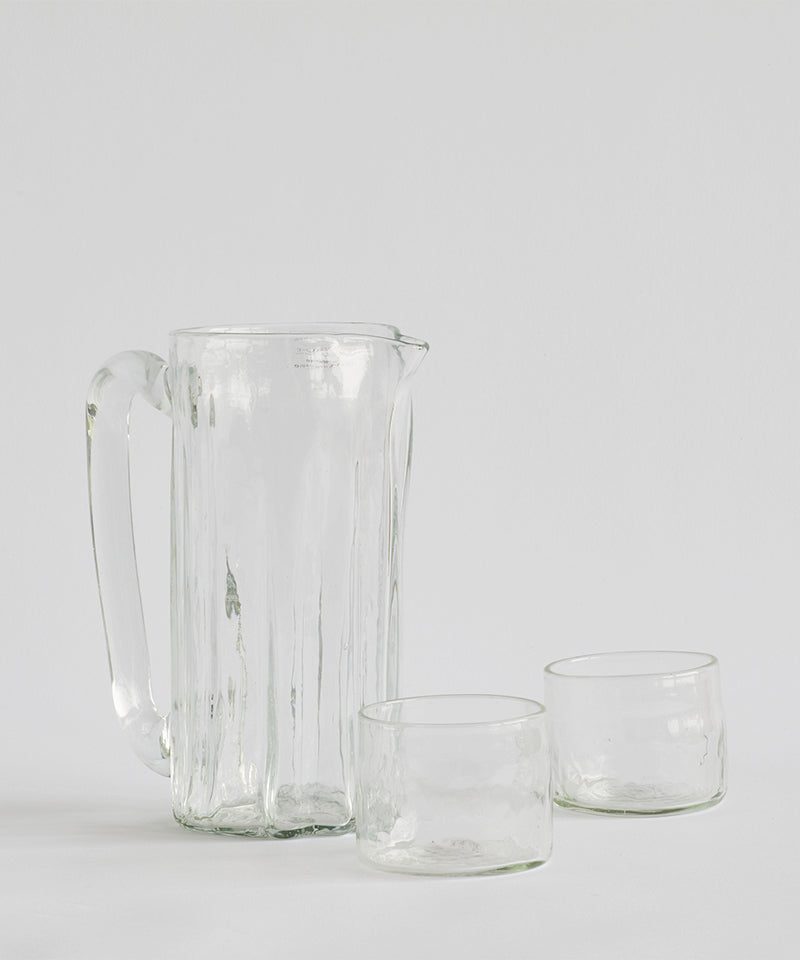 Clear Small Glass Pitcher