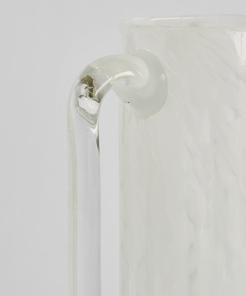 Alabaster Small Glass Pitcher
